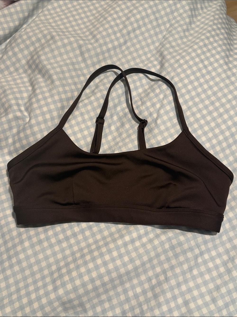 ALO Yoga Black Strappy Bralette